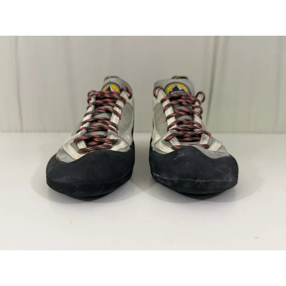La Sportiva Finale XS Edge Beige Suede Climbing Shoes Sz 41 Womens 9.5 Men’s 8.5
